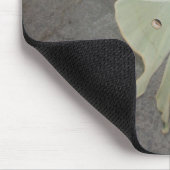 Luna-Mottengrau Hintergrund-mousepad Mousepad (Ecke)