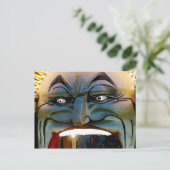 Luna Mouthful Postkarte (Stehend Vorderseite)