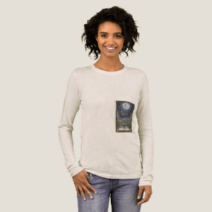 Luna Mystica: Die Himmlische Göttin Mond Tri-Blend Shirt