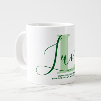 Luna Name Bedeutung Monogramm Jumbo-Tasse