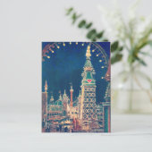 Luna Park Coney Island Postkarte (Stehend Vorderseite)