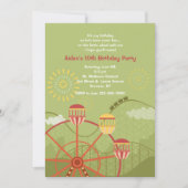 Luna Park Einladung (Vorderseite)