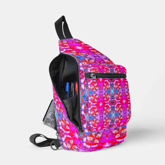 Luna Park Joy Pink Crossbody Bag (Offen)