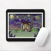 Luna Park Mausunterlage Mousepad (Mit Mouse)