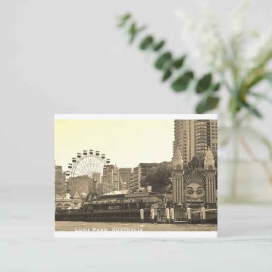 Luna Park Postkarte (Stehend Vorderseite)