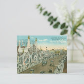 Luna Park Surf Avenue Postkarte (Stehend Vorderseite)