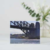 Luna Park Sydney Harbour Bridge Australien Postcar Postkarte (Stehend Vorderseite)