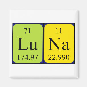 Luna Periodenmagnet Magnet