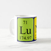 Luna Periodenname Tasse (Vorderseite Links)