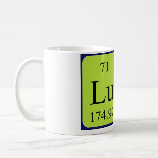 Luna Periodenname Tasse (Links)