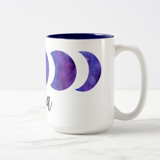 Luna Phase Kaffeepause Tasse (Rechts)