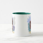 “Luna” – Portrait of a Dog - Personalize Yours Tasse (Zentrum)
