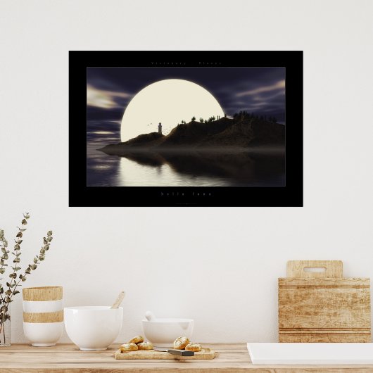 Luna Poster (Küche)
