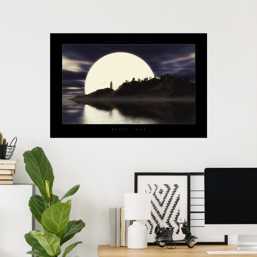 Luna Poster (Heimbüro)