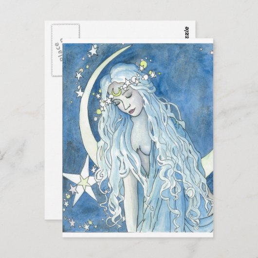 LUNA POSTKARTE (Vorne/Hinten)