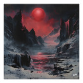 Luna Roja: Impresionista y Surrealista Poster (Vorderseite)