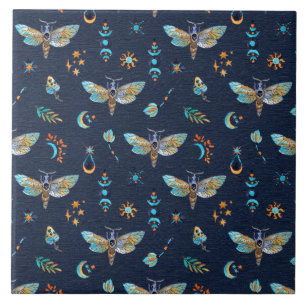 Luna-Schmetterlingsmuster Fliese