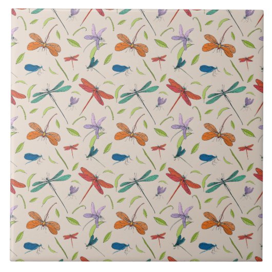 Luna-Schmetterlingsmuster Fliese (Vorderseite)