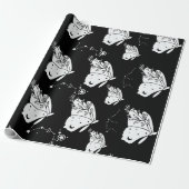 Luna-Schmetterlingsmuster Geschenkpapier (Ungerollt)