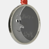 Luna Silbernes Ornament (Rechts)