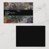 Luna sky 44.2 abstrakte "Moderne Kunst" Visitenkarte (Vorne/Hinten)