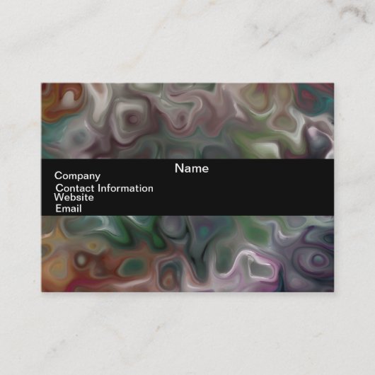 Luna sky 44.2 abstrakte "Moderne Kunst" Visitenkarte (Vorderseite)