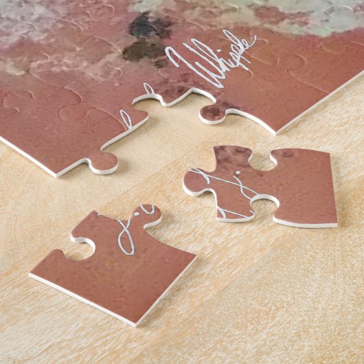 Luna & Sol mit Logo Puzzle (Seite)