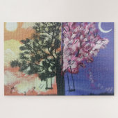 Luna & Sol mit Logo Puzzle (Horizontal)