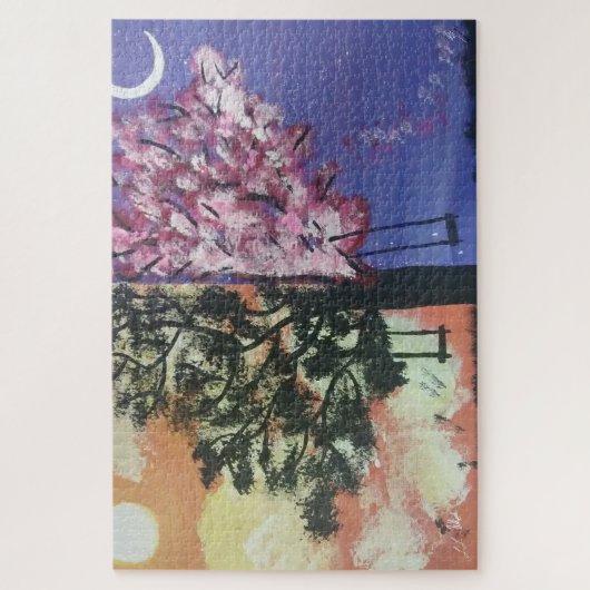 Luna & Sol mit Logo Puzzle (Vertikal)