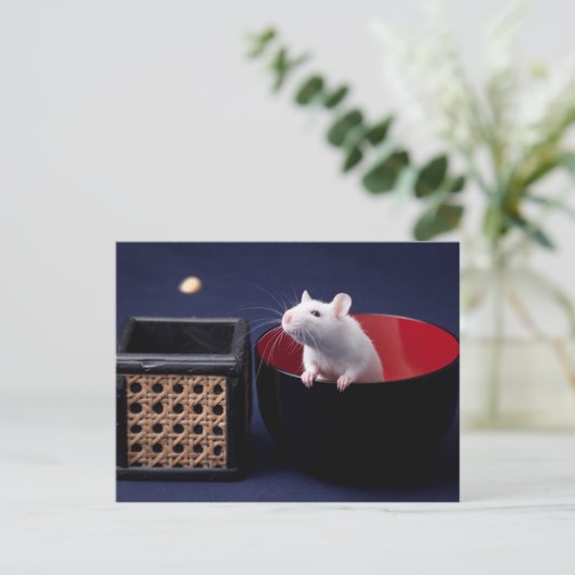 Luna Table Postcard Postkarte (Stehend Vorderseite)