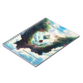 Luna und das Cloud Castle - Bezauberndes Notebook Notizblock (Linke Seite)