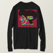 Luna Wolfwoman Long Sleeved Shirt (Design Rückseite)