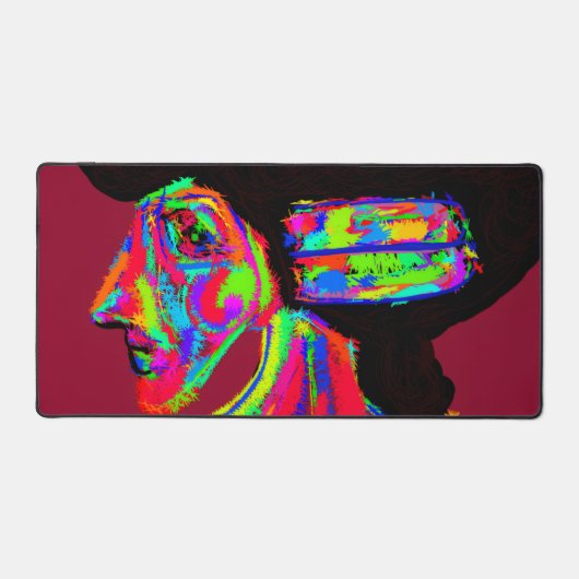 Luna Wolfwoman  Schreibtischunterlage (Vorderseite)