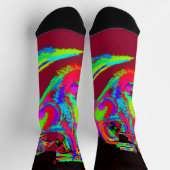 Luna Wolfwoman Socken (Oben)