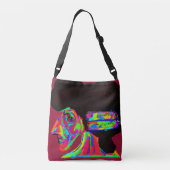 Luna Wolfwoman Tragetaschen Mit Langen Trägern (Rückseite)