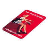 Lunacy Vintag Button-Up Magnet (Linke Seite)