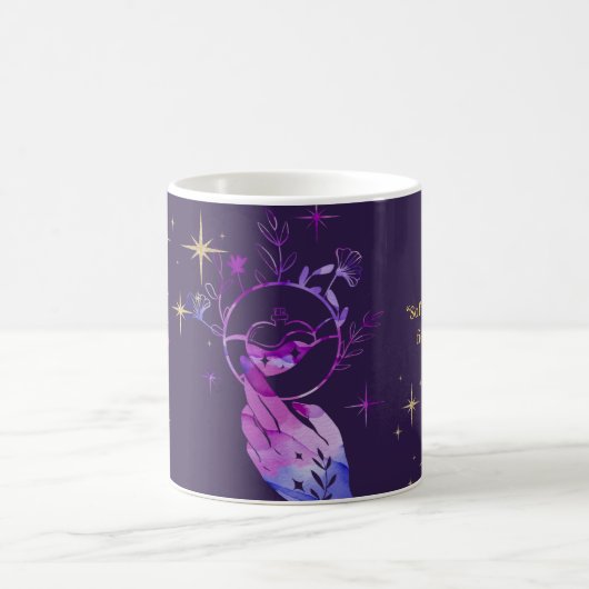 LunaGlow Magic Tasse - Moon Quote Cup stärken (Mittel)