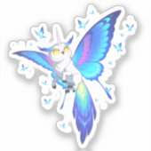 Lunalith, la Mariposa de los Astros Aufkleber (Vorderseite)