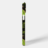 Lunamotten, Mondphasen und Efeu-Damast 2 Case-Mate iPhone Hülle (Rückseite / Rechts)