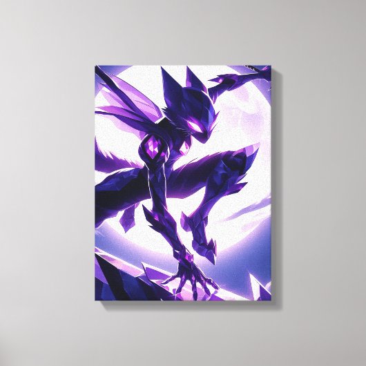 Lunar Blade Cat Leinwanddruck (Vorderseite)