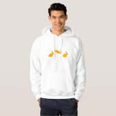 Lunar Bunny Bedeutung • Gelbes Zeichen Sweatshirt (Vorne ganz)