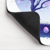 Lunar Bunny Night Mousepad (Ecke)