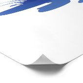 Lunar Bunny Night Poster (Ecke)