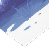 Lunar Bunny Night Tischdecke (Schrägansicht)