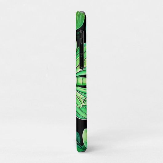 Lunar Butterfly Bloom Design Case-Mate iPhone Hülle (Hinten/Links)