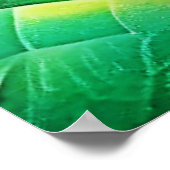 Lunar Butterfly Bloom Design Poster (Ecke)