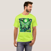 Lunar Butterfly Bloom Design T-Shirt (Vorne ganz)