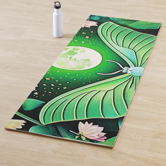 Lunar Butterfly Bloom Design Yogamatte (Beispiel)