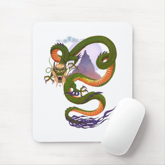 Lunar Chinese Dragon Mousepad (Mit Mouse)