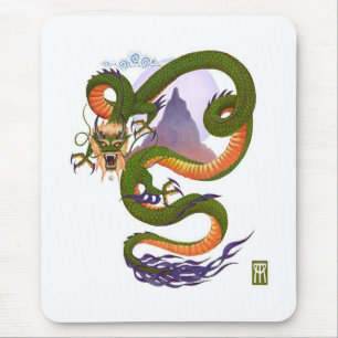 Lunar Chinese Dragon Mousepad